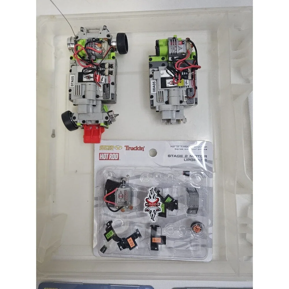 XMODS Evolution RC Car Chassis Parts Lot Stage 2 Motor AWD Suspension RadioShack